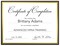 Great Papers! Certificate of Completion Fill-In, Black and Gold Border, 8.5" x 11", Printer Compatible, 15 count